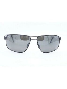 Maui Jim Whitehaven MJ 776-02S Gunmetal Sunglasses Polarized Gray Lens 63mm (B)